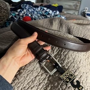 NWT jos a bank leather belt size 44